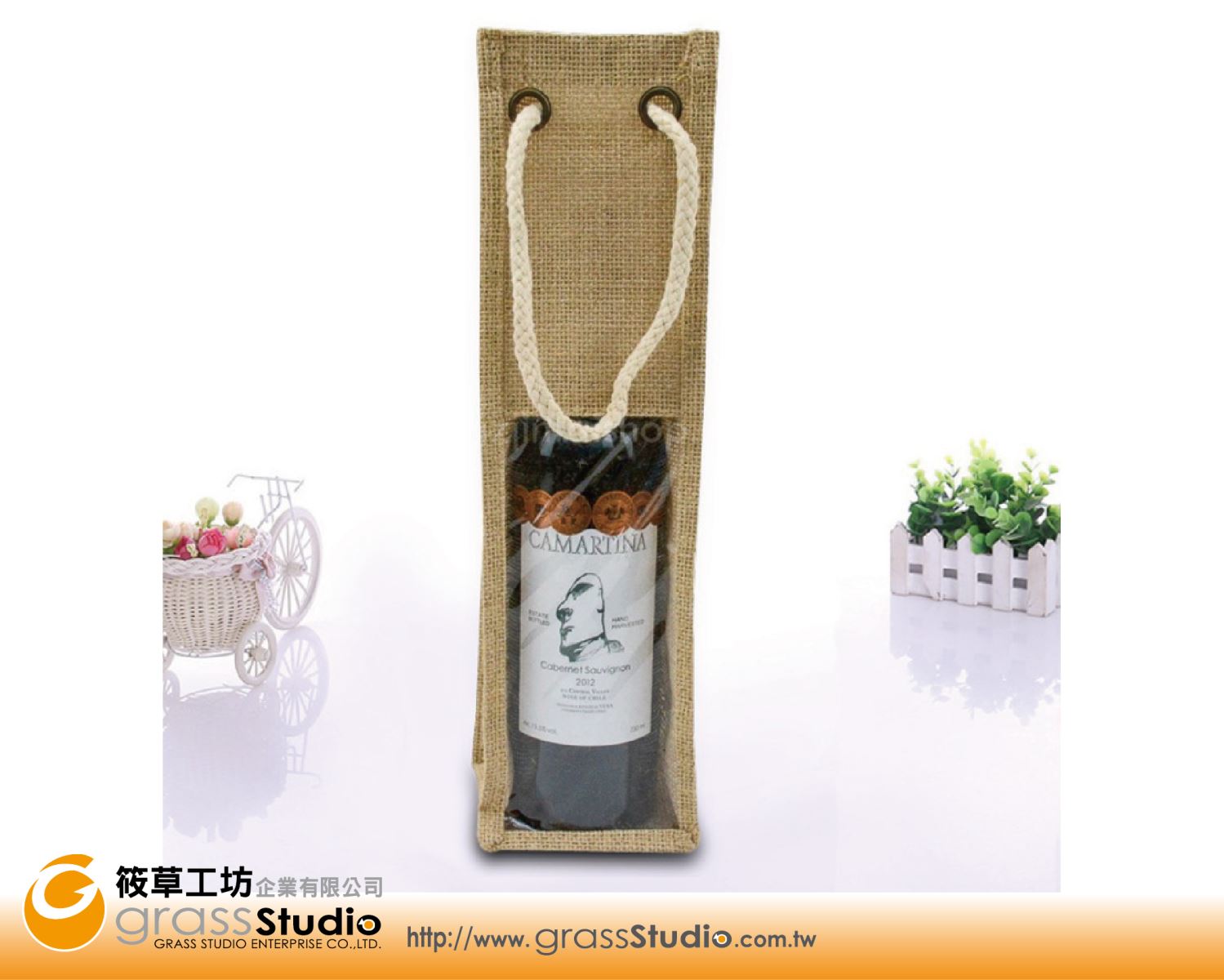 麻布酒袋+PVC