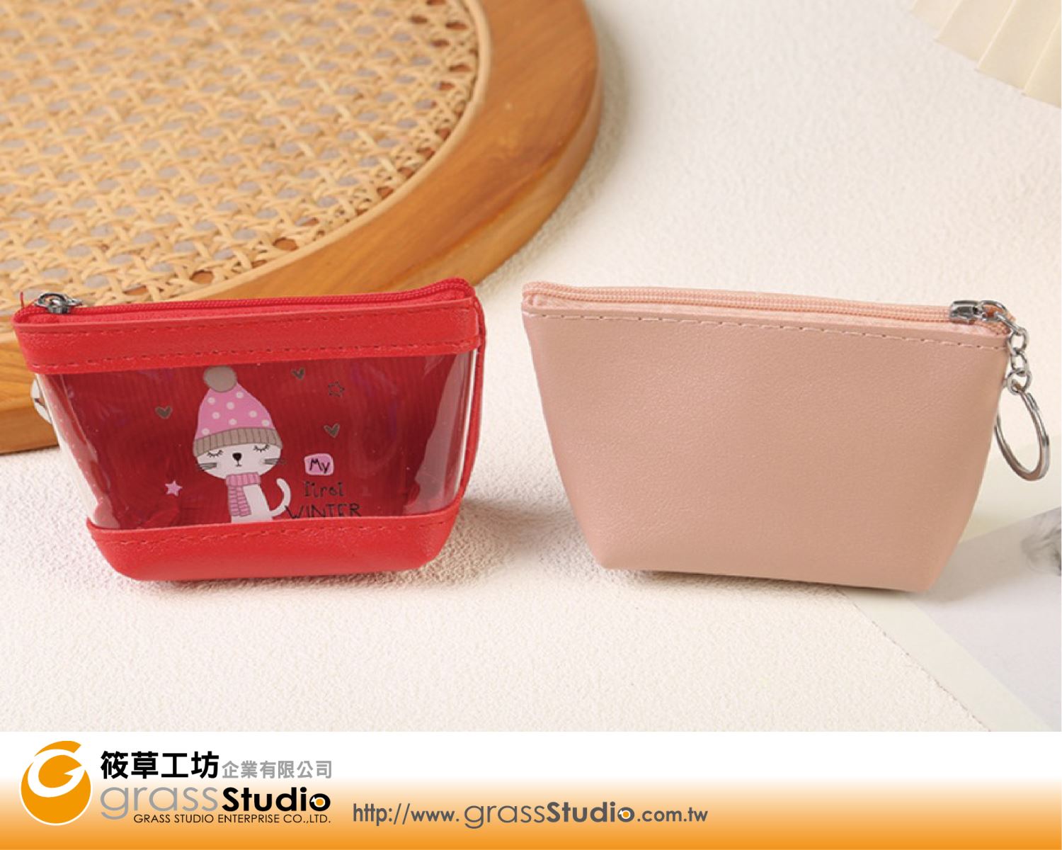 PU零錢包(透明PVC)