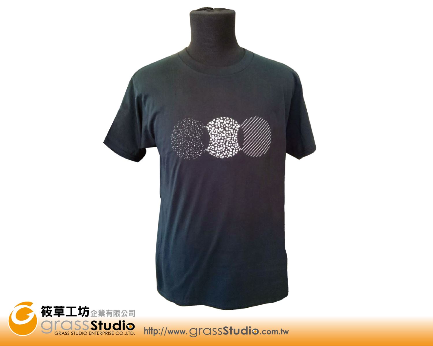 亞規中性款網印T-shirt