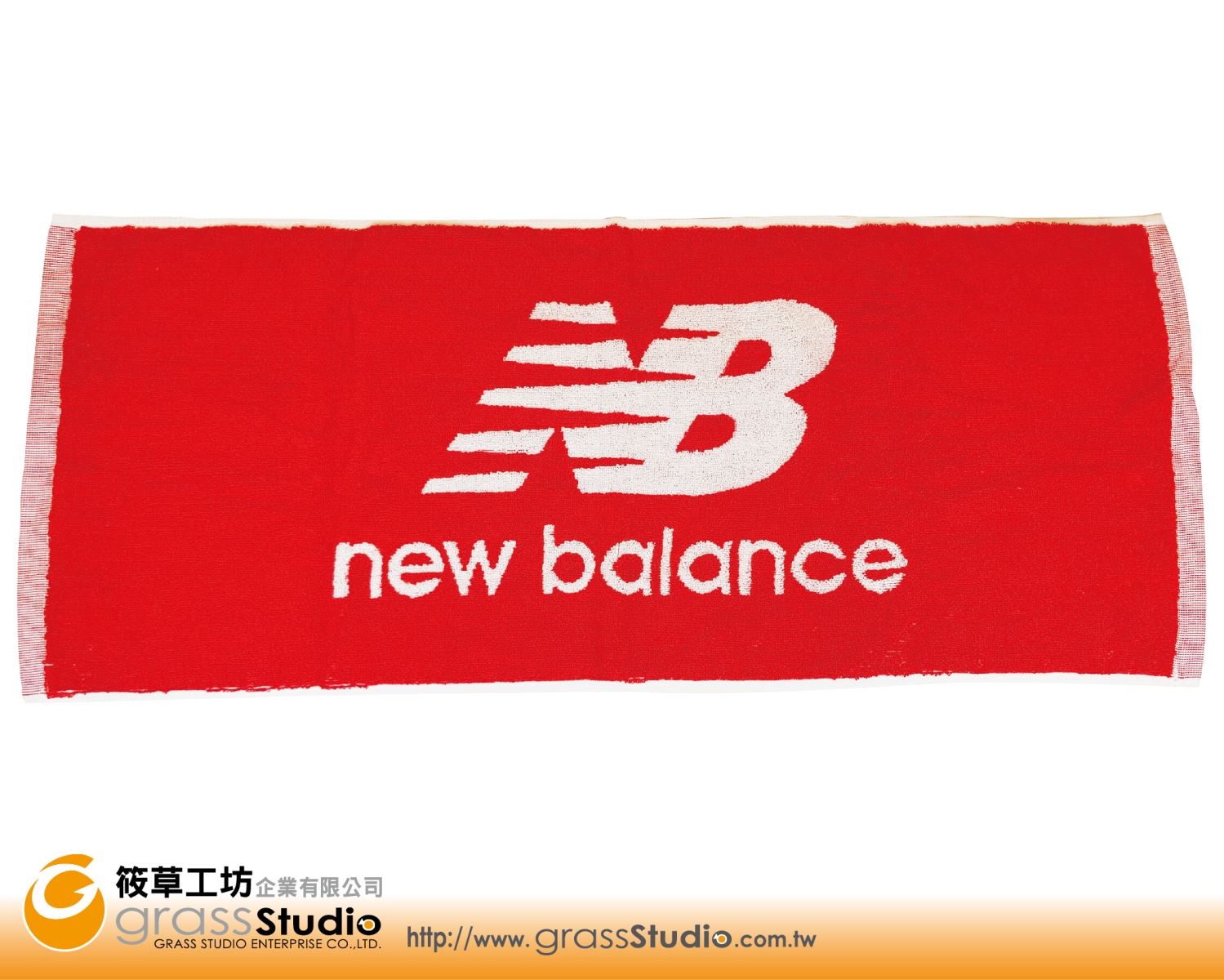 new balance 運動毛巾(雙色對緹)