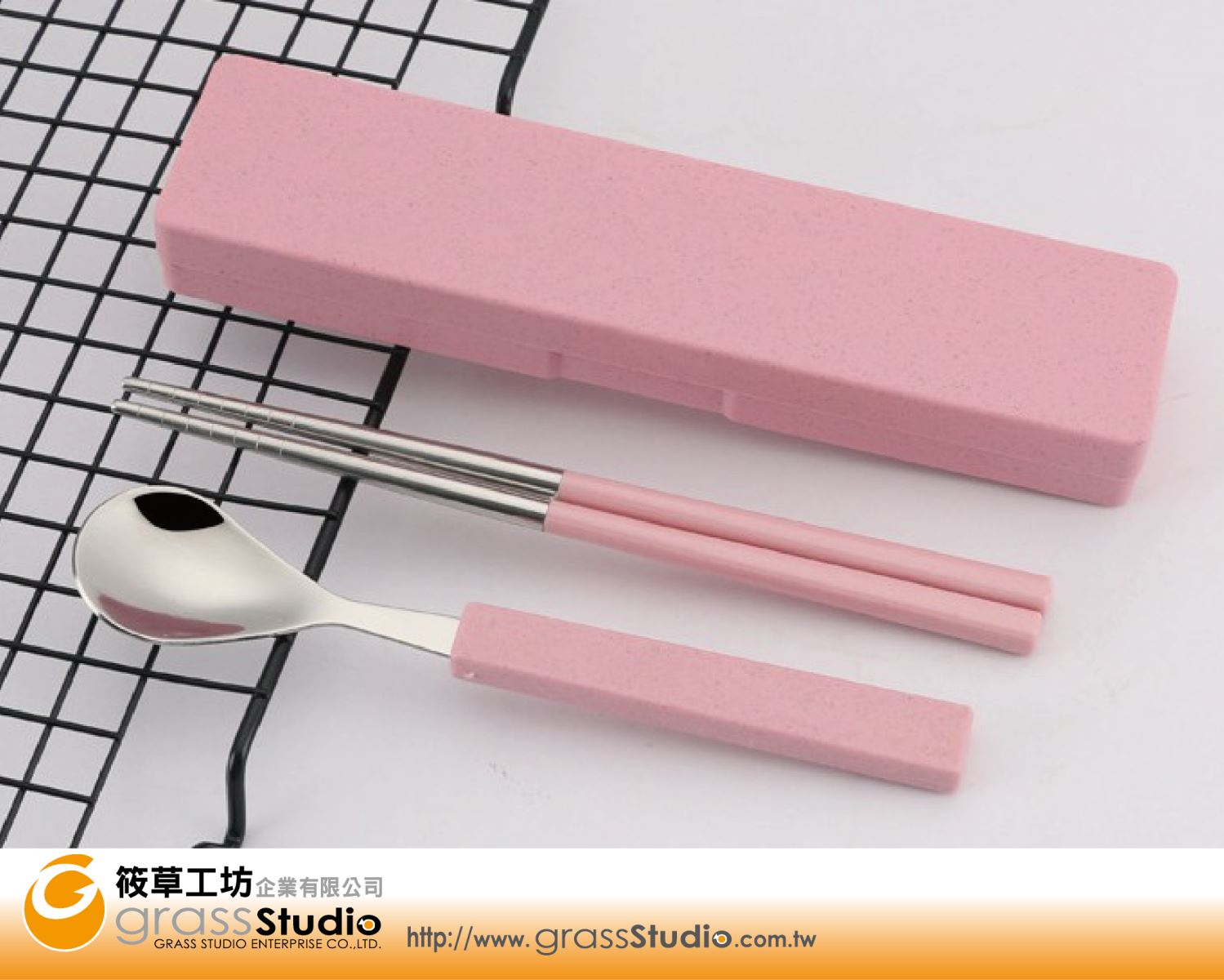 環保餐具組(方型盒)