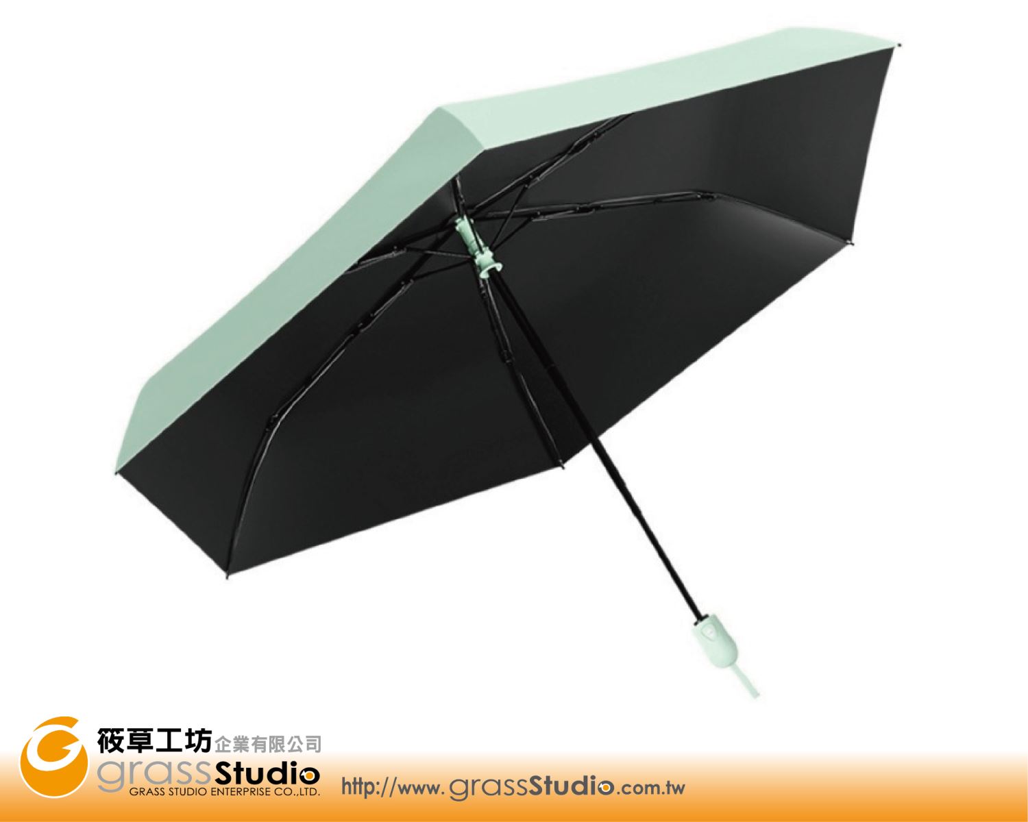 自動三折雨傘(6骨)
