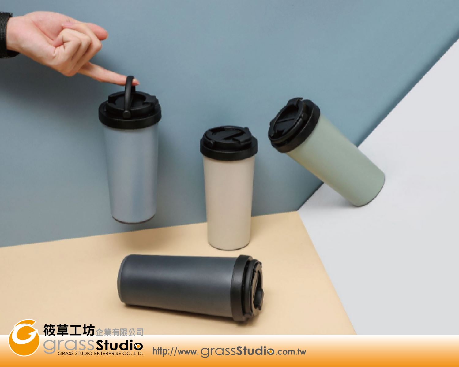 不銹鋼手提咖啡杯(吸盤)