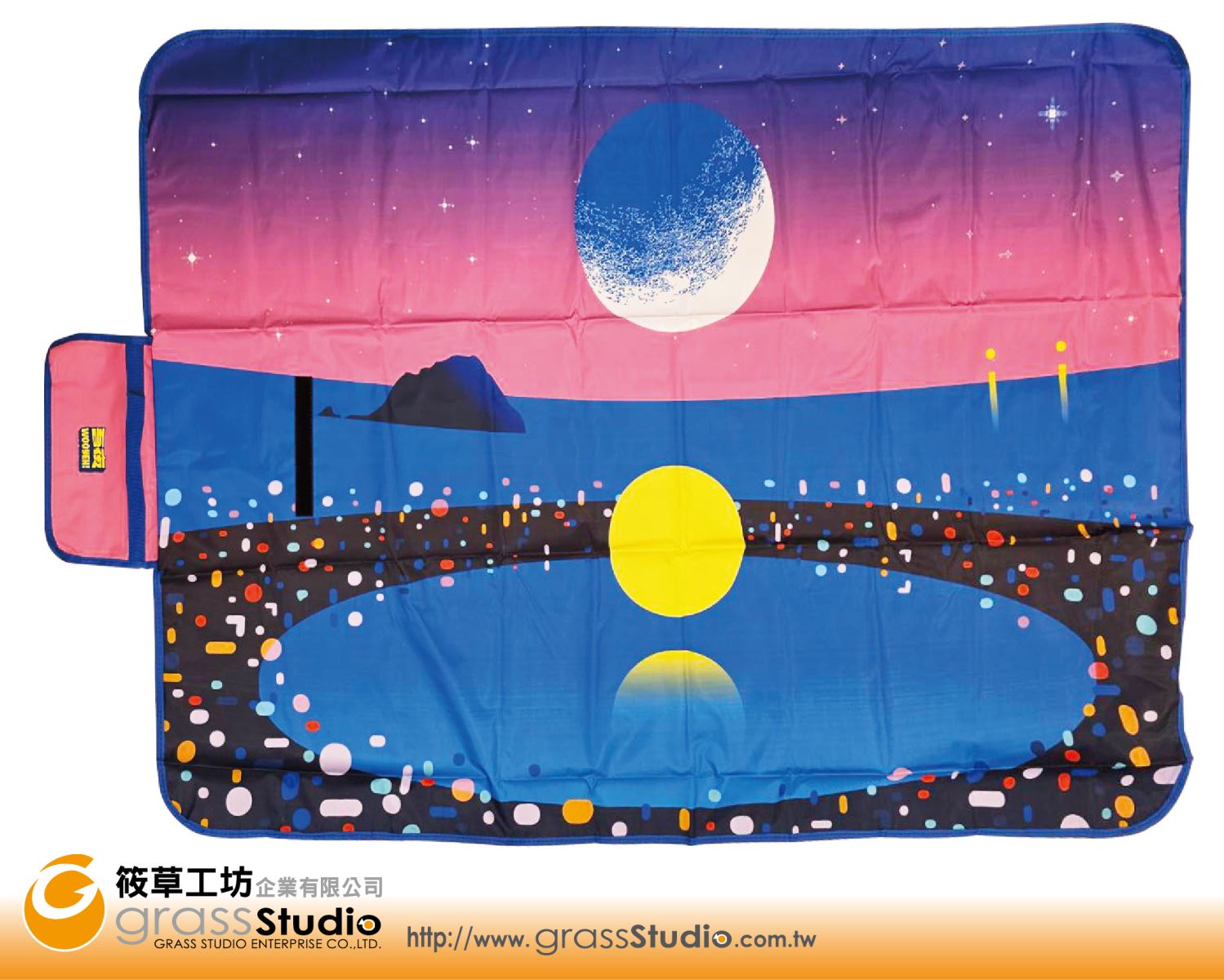 吾夜-牛津布手提野餐墊