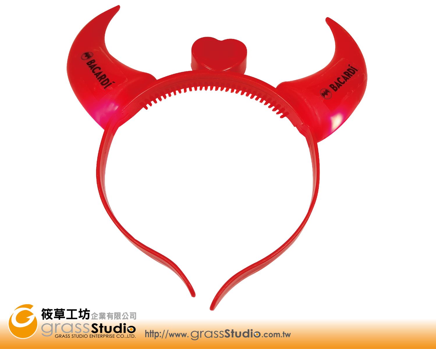 惡魔牛角發光頭箍
