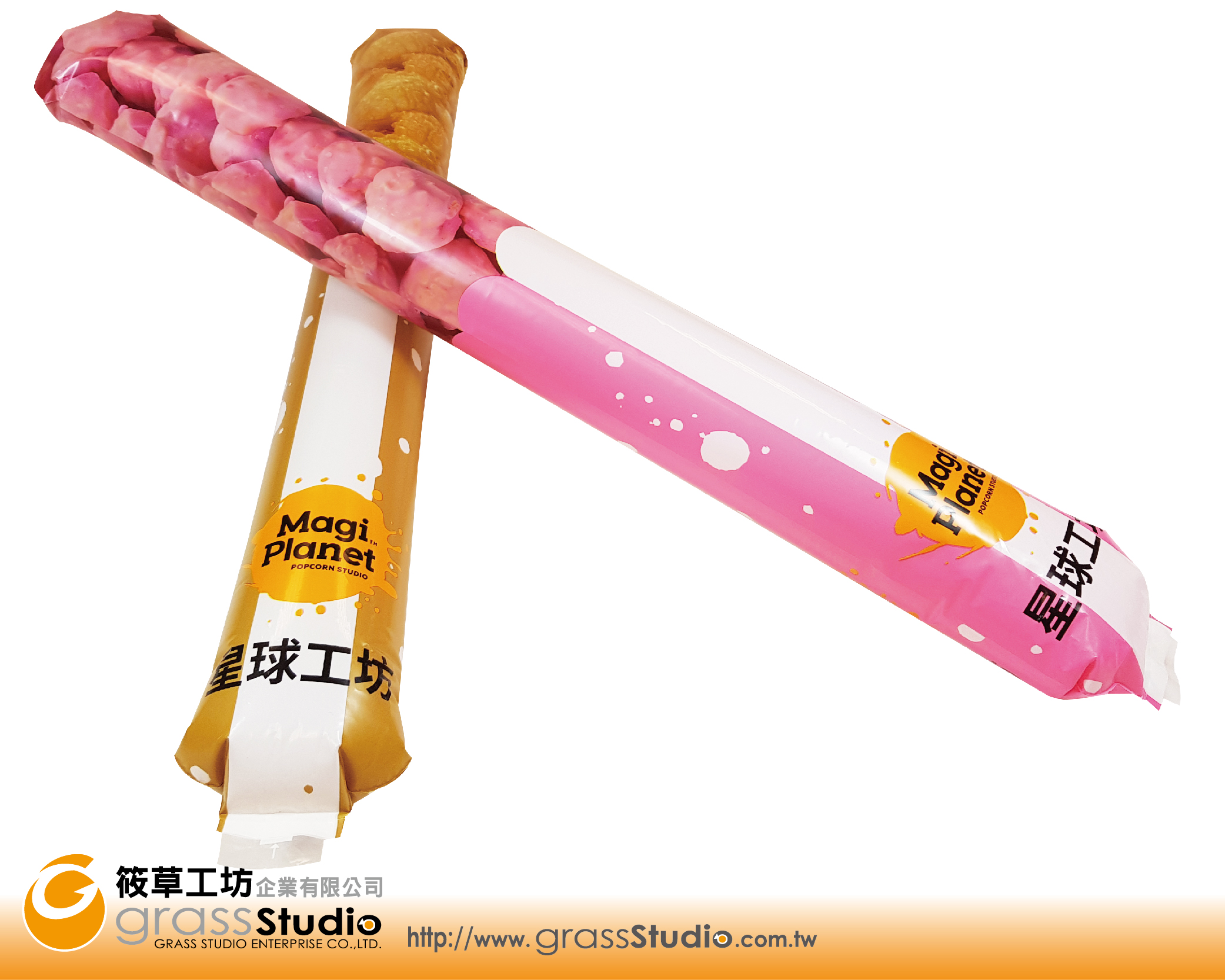 PE塑膠雙圓頭加油棒(加長型)