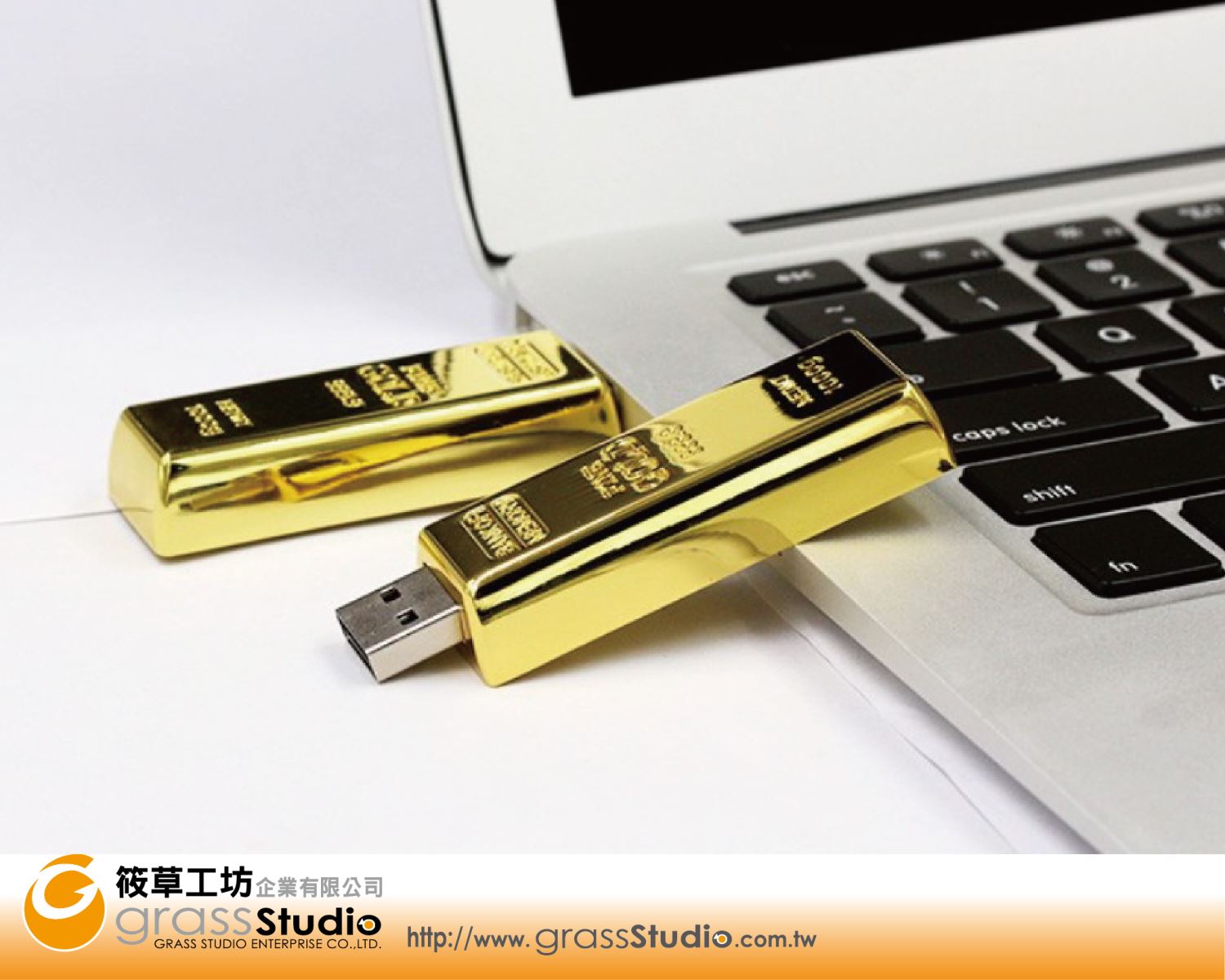 GB100 仿金塊隨身碟