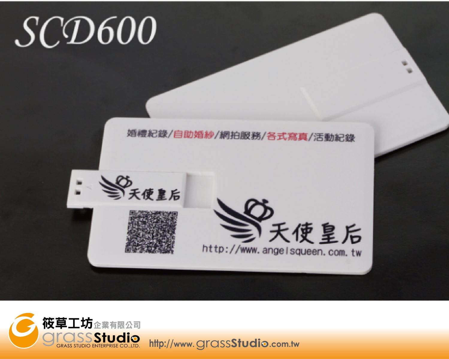 SCD600 抽取式名片隨身碟