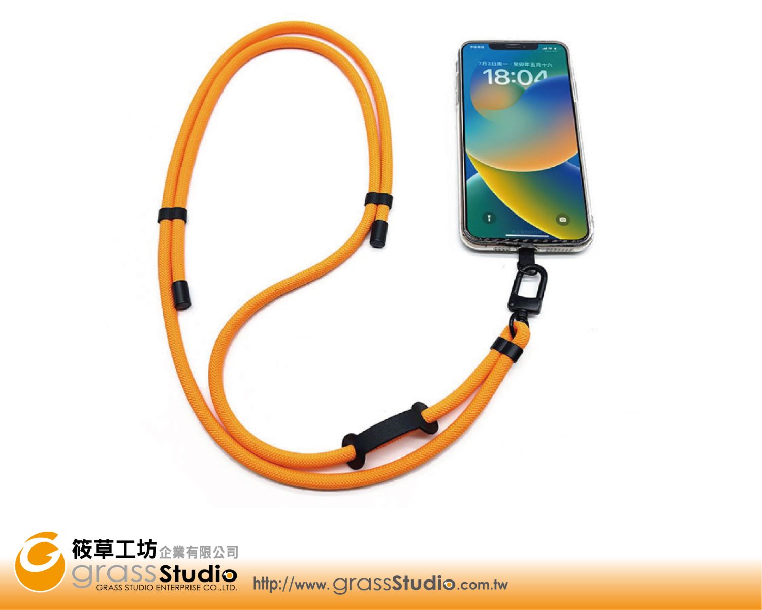 手機掛繩+D型墊片
