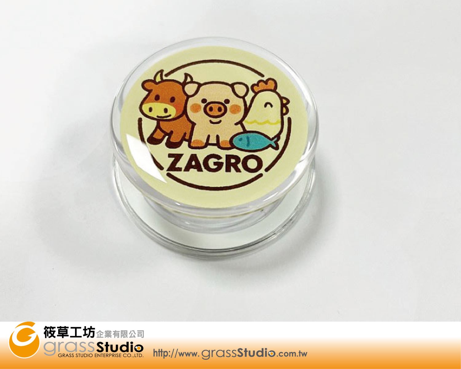 ZAGRO-手機氣囊支架(壓克力印刷)